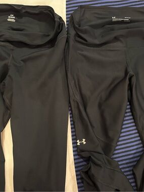 Under Armour Black Women's Compression Leggings Duo